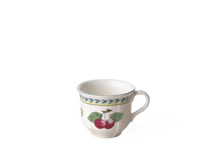 Villeroy & Boch French Garden Fleurence Tasse à café\, 200 ML\, Hauteur : 6\,8 cm\, Porcelaine Premium\, Blanc/Multicolore