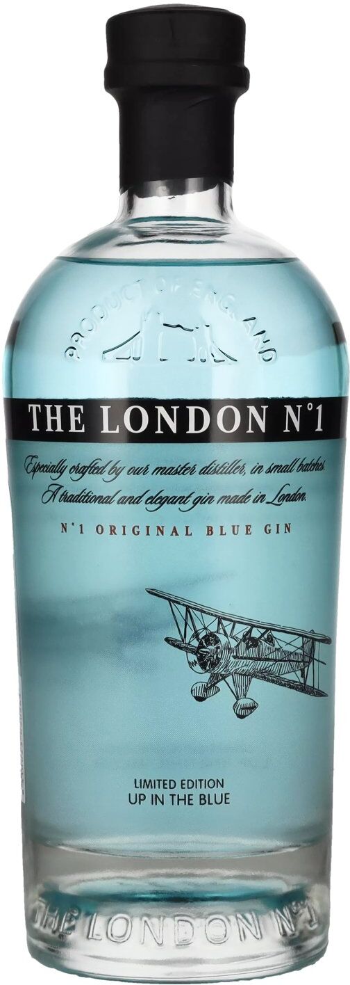 The London N°1 Gin The London No. 1 ORIGINAL BLUE GIN Limited Edition UP IN THE BLUE 43% Vol. 1l