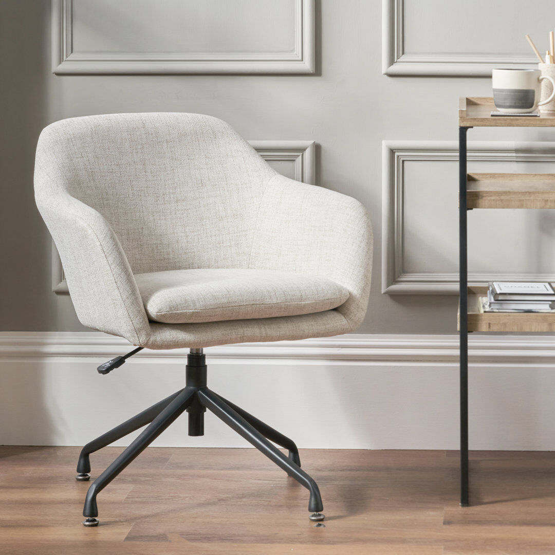 17 Stories Rosolini Office Chair Gray 83cm H X 64cm W X 64cm D
