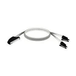 Schneider Electric BMXFCC053 Kabelsatz, 40-Wege-Anschlussklemme, 2 x HE10-Anschluss, für M340 E/A, 0,5m