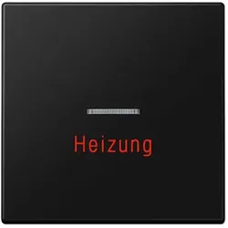Jung Wippe mit "Heizung" (graphitschwarz matt)