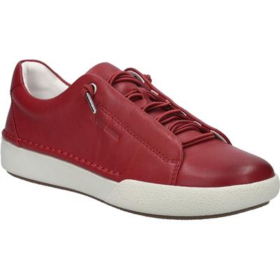 Sneaker JOSEF SEIBEL "Claire 24, hibiscus", Damen, Gr. 37, braun (hibiscus), Obermaterial: 100% Rindsleder Leather cow., Schuhe Sneaker