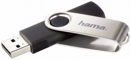 Hama Rotate USB-Stick 128 GB Schwarz 108071 USB 2.0