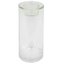 Glasgefäß, 21,5 cm, 9 cm Ø