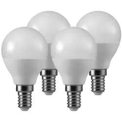 Müller Licht LED Tropfenlampe Essentials 3+1-Set 3W (25W) E14 827 180° NODIM
