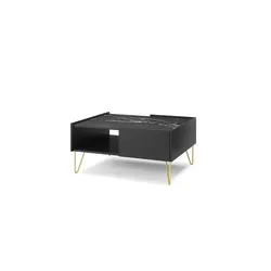 Couchtisch   , schwarz , Maße (cm): B: 97 H: 45