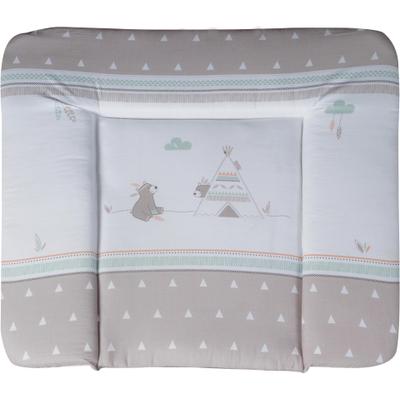 Wickelauflage ROBA "Indibär", bunt, B:85cm L:75cm, Baumwolle, Polyester, Wickelauflagen, Wickelauflage