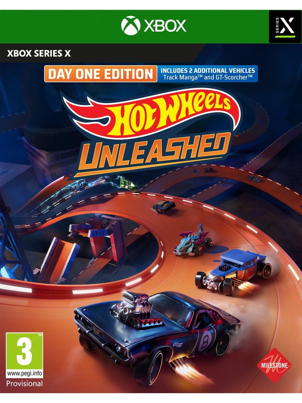 Hot Wheels Unleashed (Day One Edition) - Microsoft Xbox Series X - Rennspiel - PEGI 3