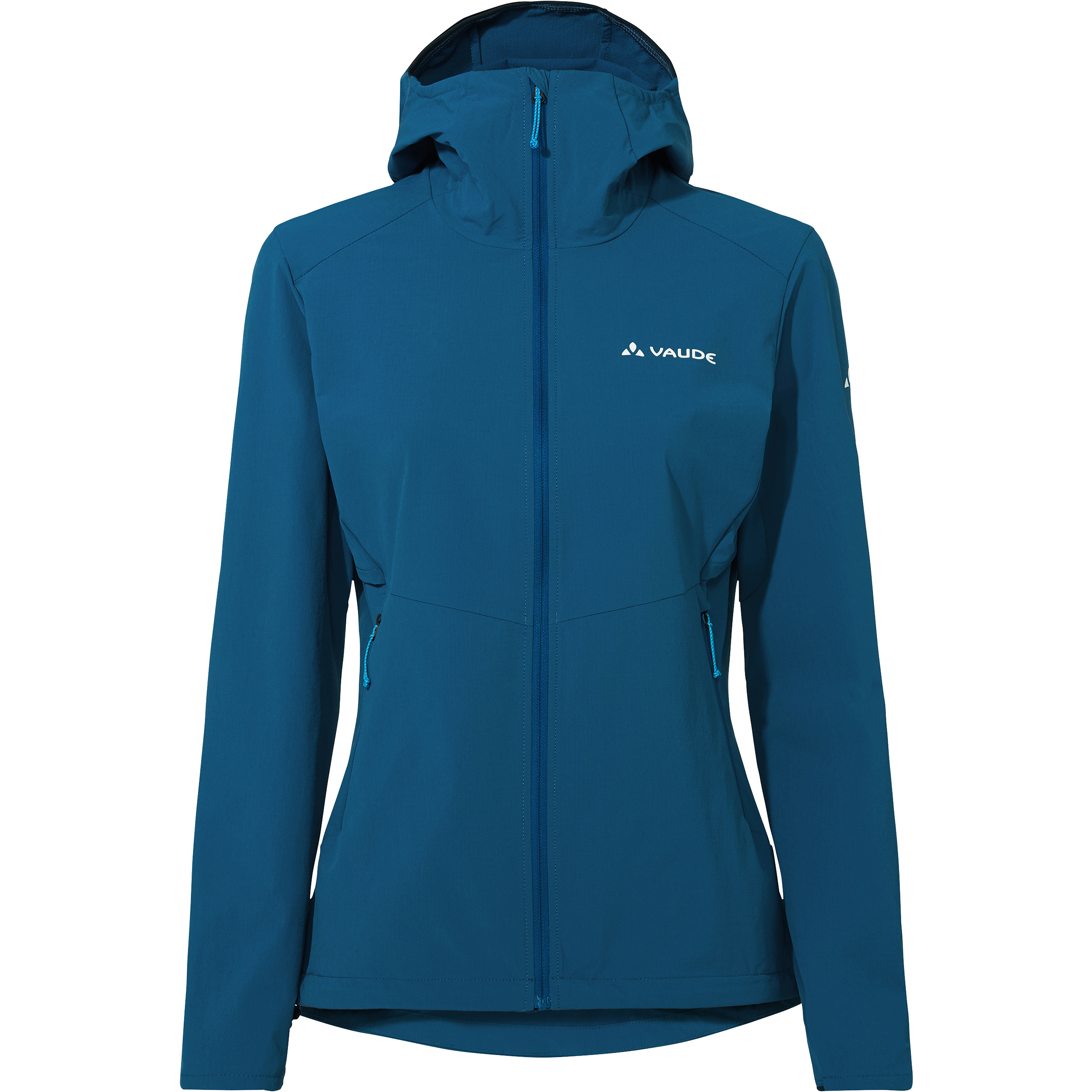 Vaude Tekoa II Damen Softshelljacke blau Größe XL Trekking Windabweisend Wasserabweisend