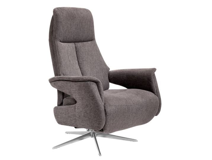 Welnova Relaxsessel 8103 SLIMLINE 2.0, anthrazit, Stoff