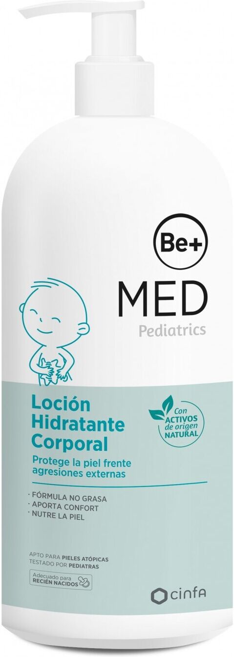Be+ Med Pediatrics Feuchtigkeitsspendende Körperlotion 500 ml