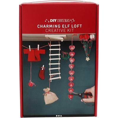 Creativ Company DIY Sets Miniaturen Bastelset Wichtelhaus, 1 Set