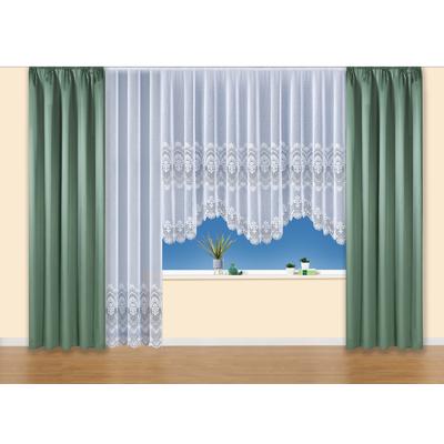 Vorhang WECKBRODT "Nicoletta", grün, B:130cm H:247cm, Polyester, Gardinen, Gardine, Store, Übergardine, blickdicht