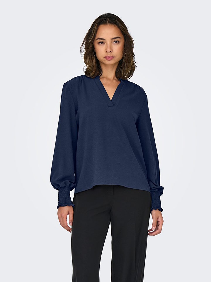 ONLY Bluse in Dunkelblau - XS
