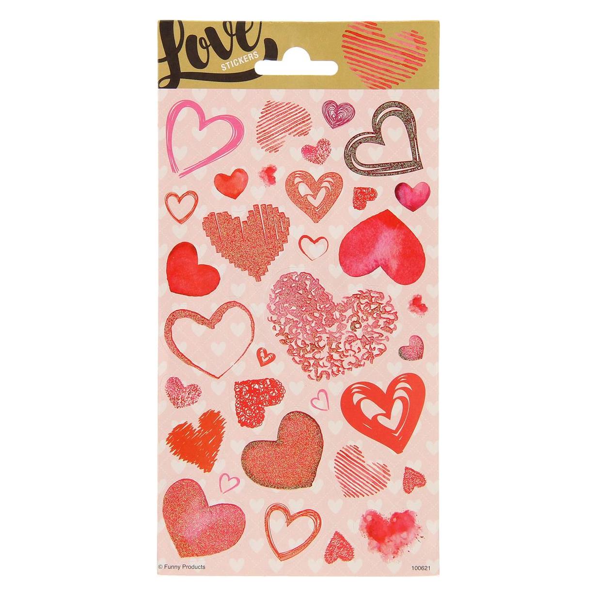 NoName Aufkleber Twinkle - Hearts (043.100621)