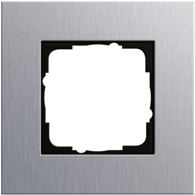 Gira Cadre de recouvrement 1f. alu Esprit 021117 (021117)