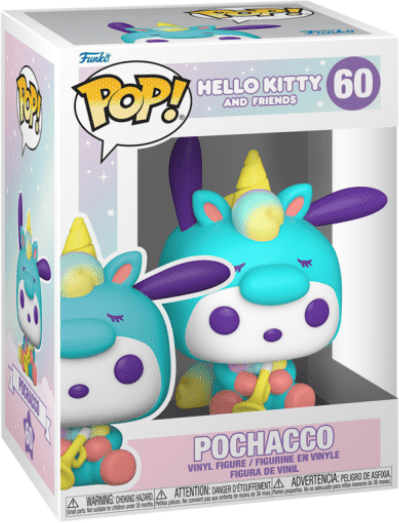 Funko Pop! Vinyl - Sanrio: Hello Kitty - Pochacco Figure, 10.6 cm tall, Ages 3 and up, Sanrio Character Collectible