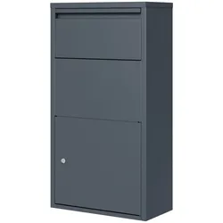 Hardin 1fachgut Paketbox, ca. 44 x 22 x 82 cm - Anthrazit