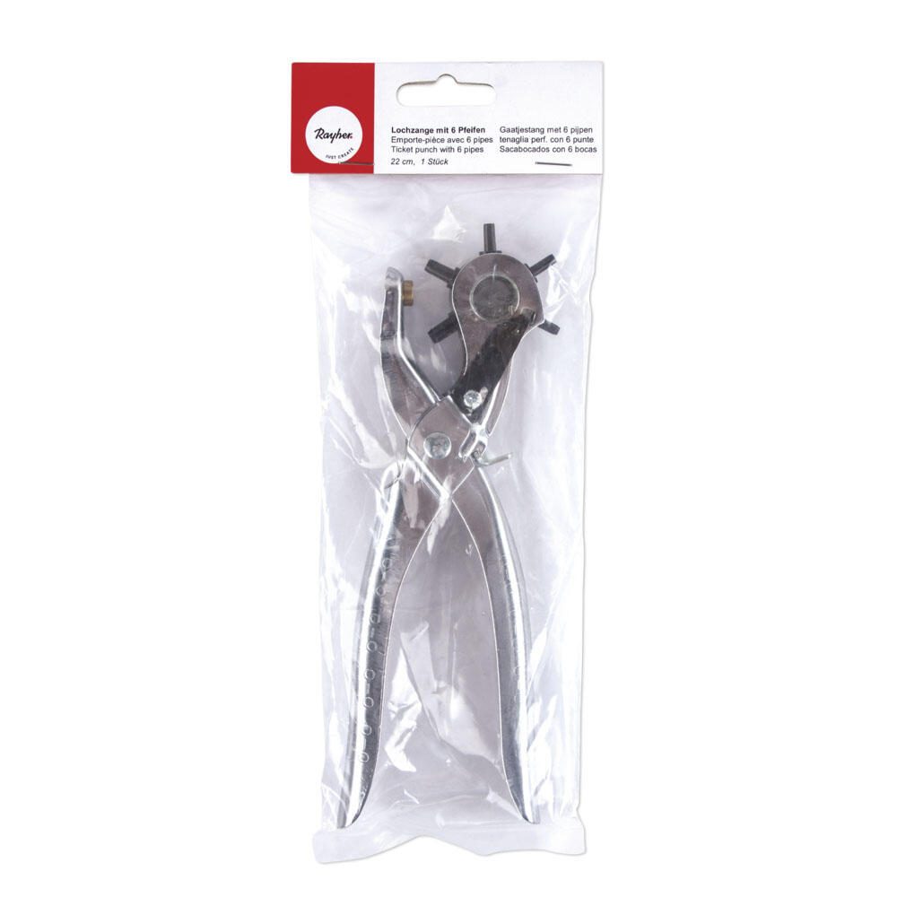 Rayher Lochzange 22 cm silber 2109300