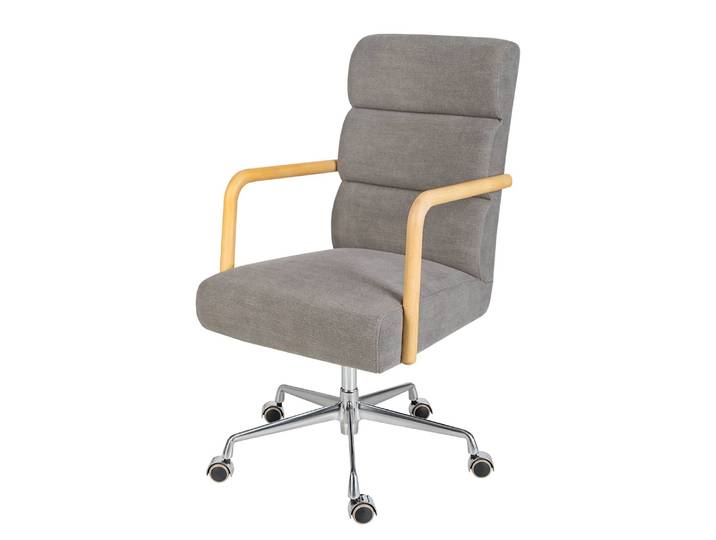 Fauteuil de bureau Capel 65 x 103 x 74cm Gris