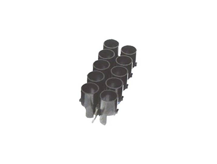 neoLabLine Polypropylen Gestell für 7-004h5 Shaker mit 10 Röhrchen 30mm Durchmesser