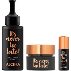 205ml Alcina It's never too late Facecare Set (Tonic 125ml + Creme 50ml + Serum 30ml)