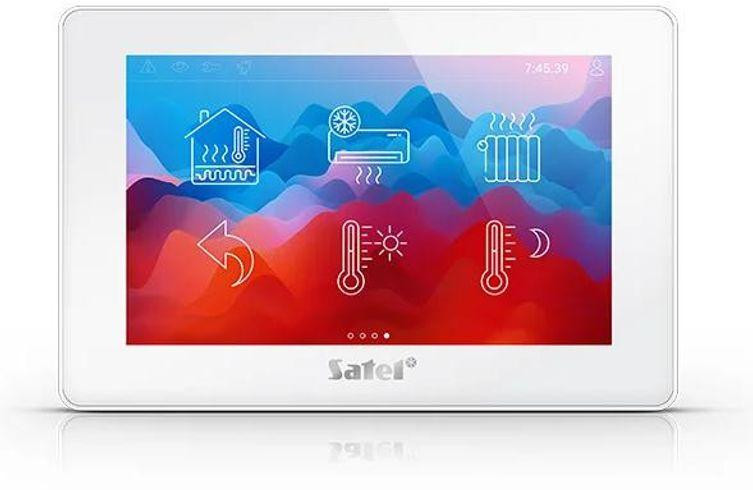 Satel aanraakschermtoetsenbord model INT-TSH2R-W wit