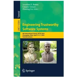 Engineering Trustworthy Software Systems, Fachbücher