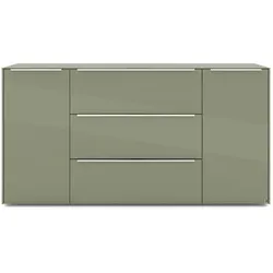 set one by Musterring Sideboard Reno Glas Olivgrün