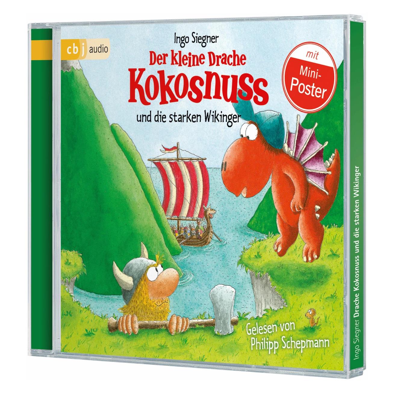 CBJ Der kleine Drache Kokosnuss und die starken Wikinger (Ingo Siegner, Philipp Schepmann, Deutsch) (0390-8)