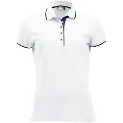 CLIQUE Seattle Poloshirt Damen 00 - weiß XL