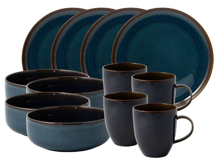 like. by Villeroy & Boch Frühstücks-Set Crafted denim Frühstücksset 12tlg