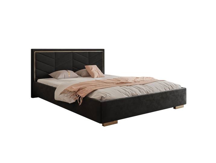 POLSTERBETT AURORA 140x200 mit Bettkasten Jasmine 100