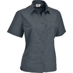 MAUL Damen Bluse Sandnes XT - 1/2 Bluse kariert, Größe 54 in Grau Grau