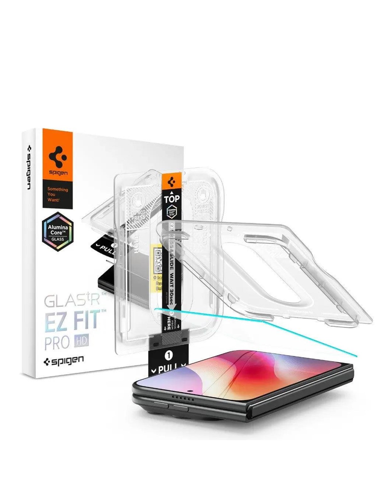 Spigen Glass tR EZ Fit Pro HD 1 Pack - iPhone Duo