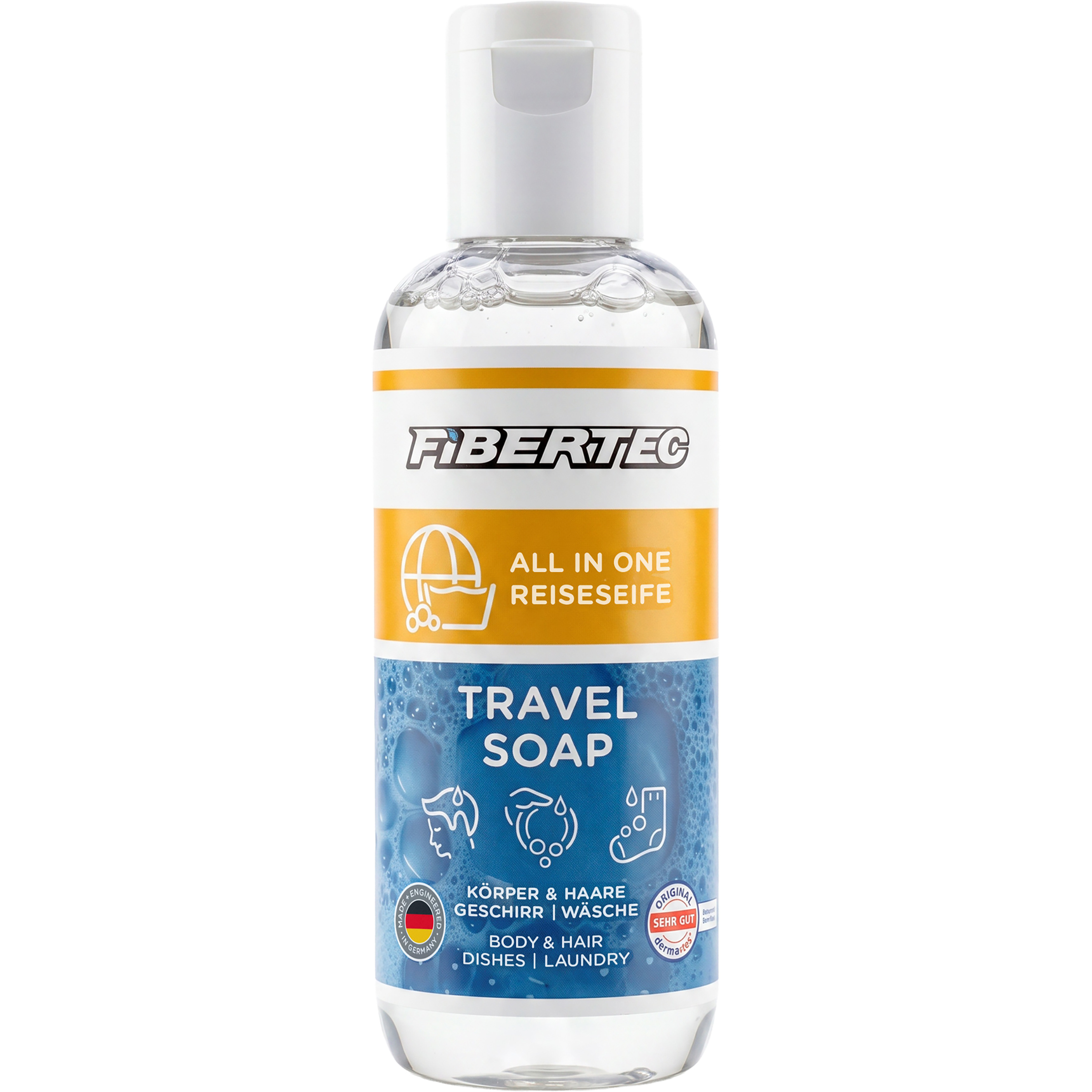 Fibertec Travel Seife Seifen & Shampoos weiss Größe 100ML Camping | Reise
