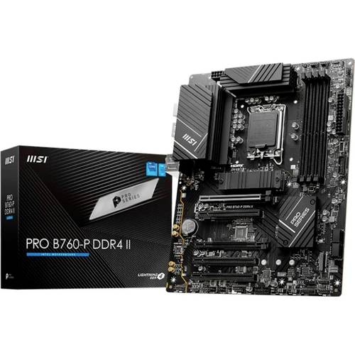 MSI PRO B760-P II Mainboard Sockel (PC) Intel LGA 1700 Formfaktor (Details) ATX Mainboard-Chipsatz Intel B760