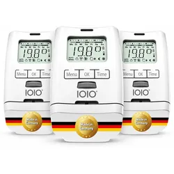 IOIO Elektronisches Heizungsthermostat HT 2000 3er Pack Thermostat programmierbar digital weiß