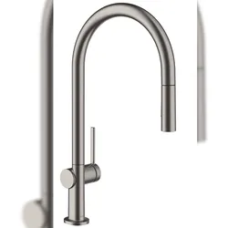 Hans Grohe Hansgrohe Talis M54 Armatur Einhebel-Küchenmischer 210, Ausziehbrause, 2jet