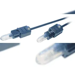 SpeaKa Professional SP-7870240 Toslink Digital-Audio Anschlusskabel [1x Toslink-Stecker (ODT) - 1x T