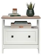 Klair Living Wood Lateral File with Large Drawer, White
