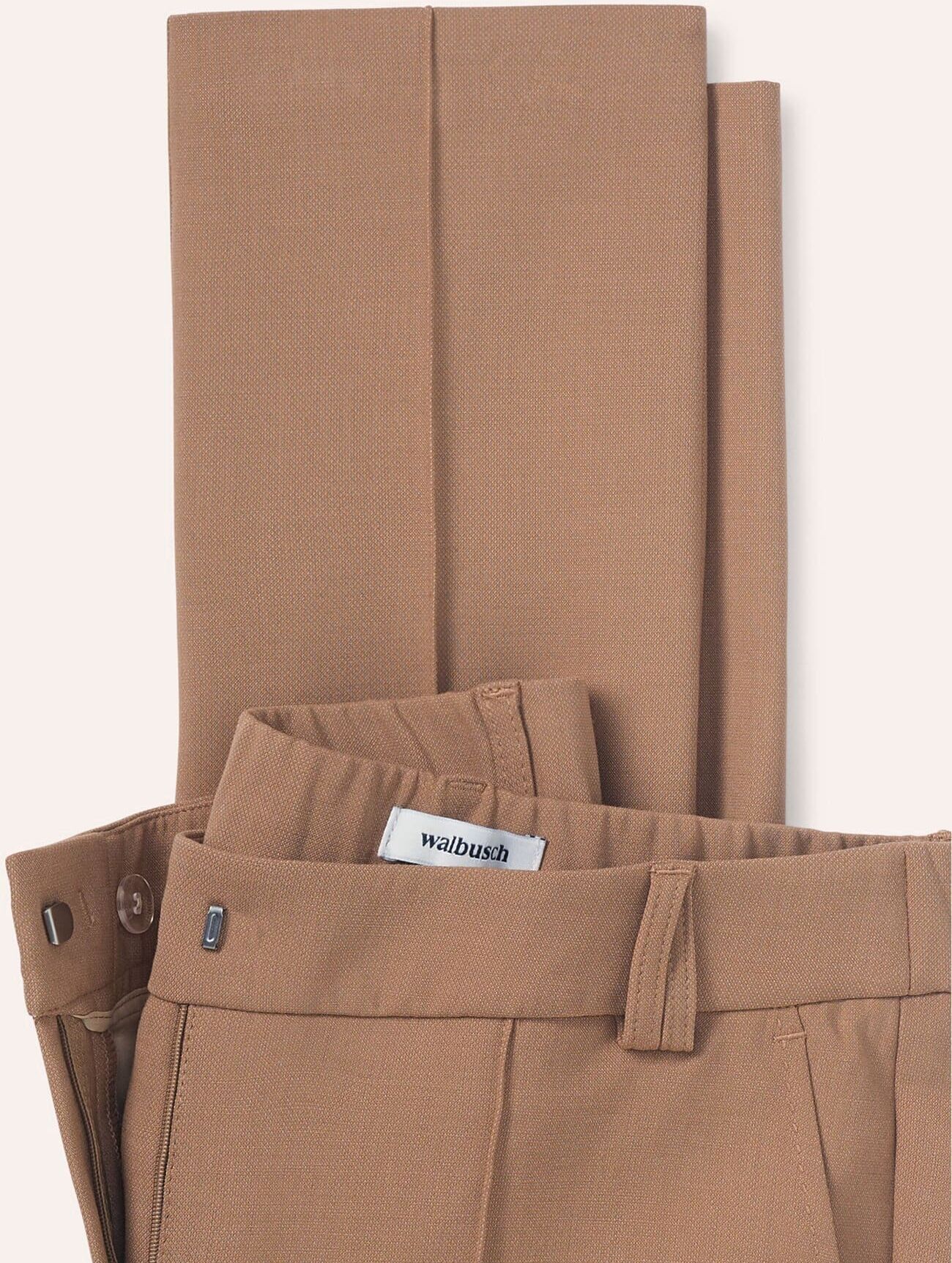 Walbusch Premium Kofferhose, Regular Fit#noch offen: Größenlauf, Farbe Beige, 20, knitterfrei bügelfrei Damen