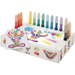 Malinos, Malstifte, Blopens Airbrush-Stifte (15x)