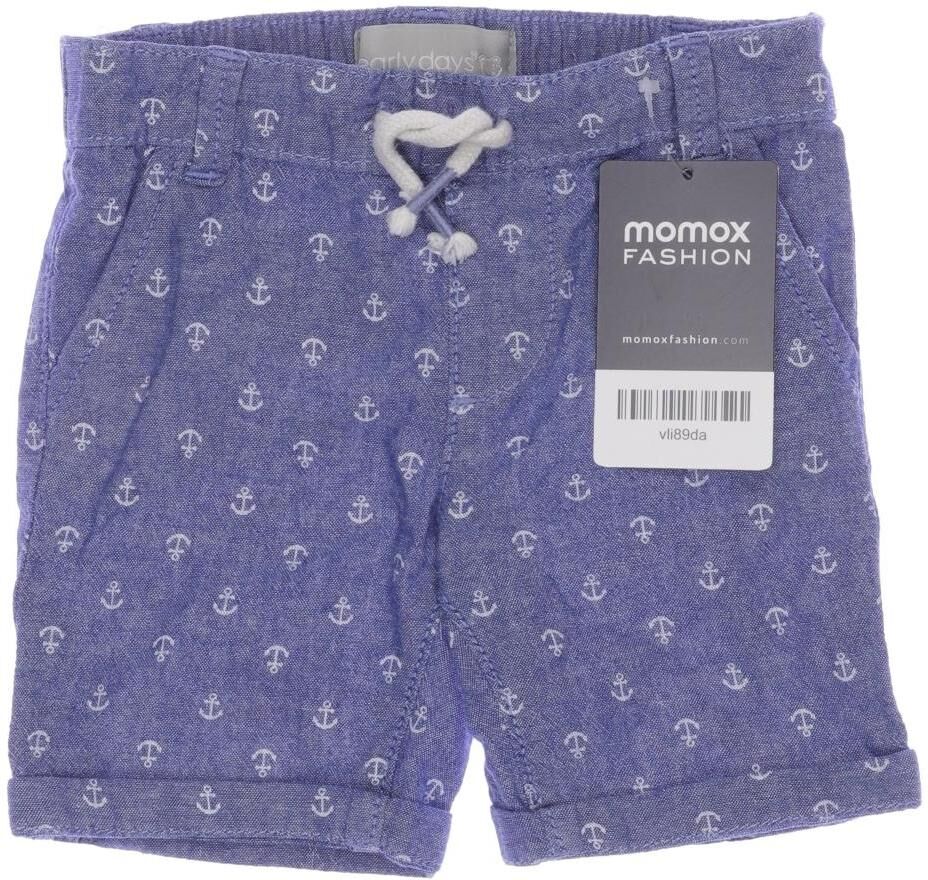 early days Jungen Shorts, Blau, Gr. EU 68, Baumwolle - Second Hand