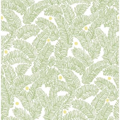 NuWallpaper Green Fernanda Peel & Stick Wallpaper