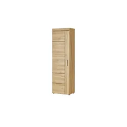 Garderobenschrank  Coimbra , holzfarben , Maße (cm): B: 58 H: 195 T: 37.4
