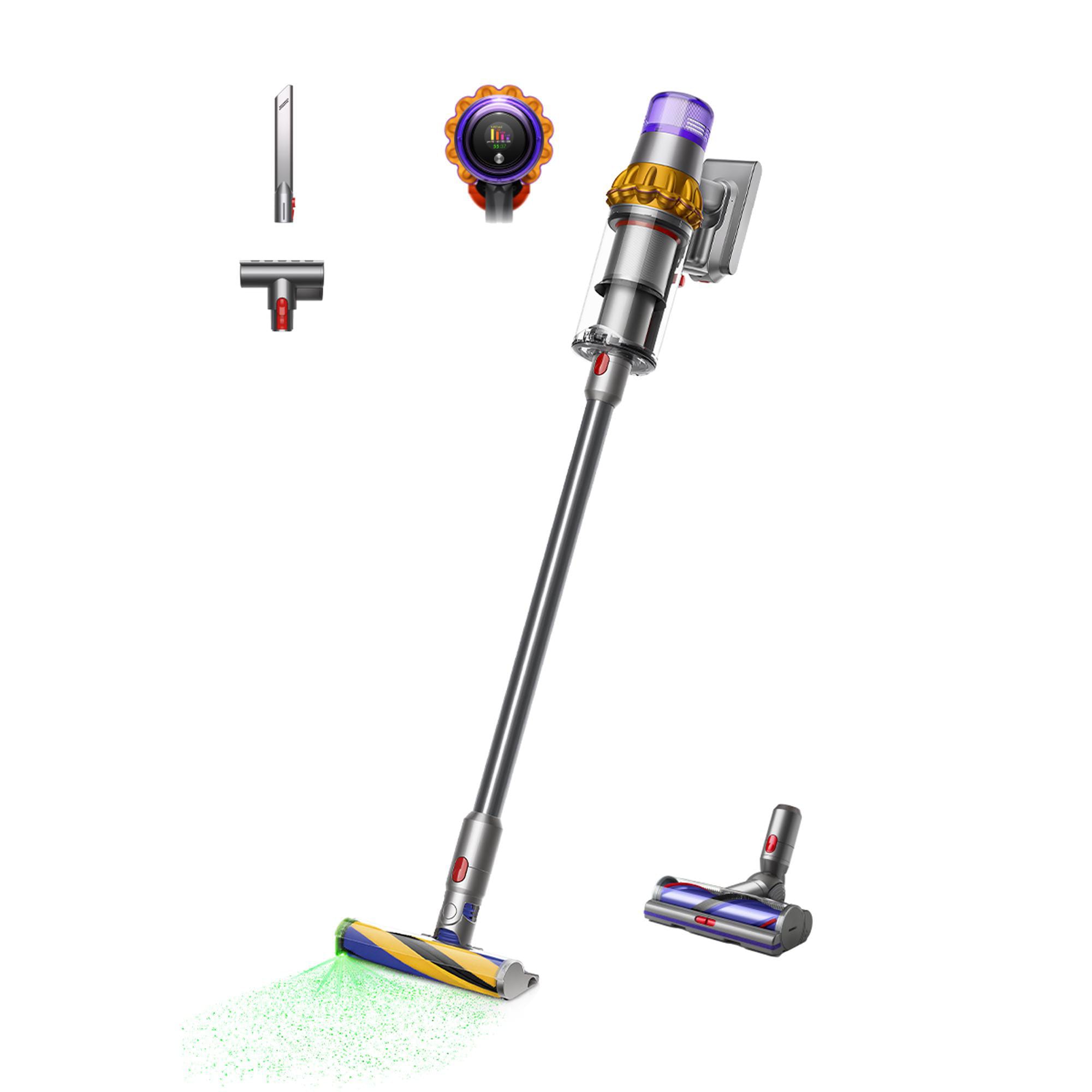 Dyson V15 Detect Absolute Nickel Satin Gelb/ Glanz Nickel 494719-01