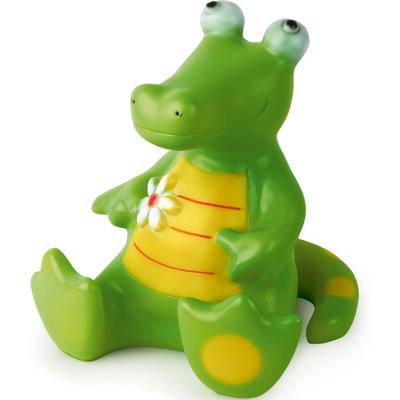 NIERMANN LED Dekofigur "Krokodil Hector, Kinderlampe", bunt, 1, H: 25cm, 1 Stk., Leuchten, Dekoleuchte Krokodil Hector, Kinderzimmer