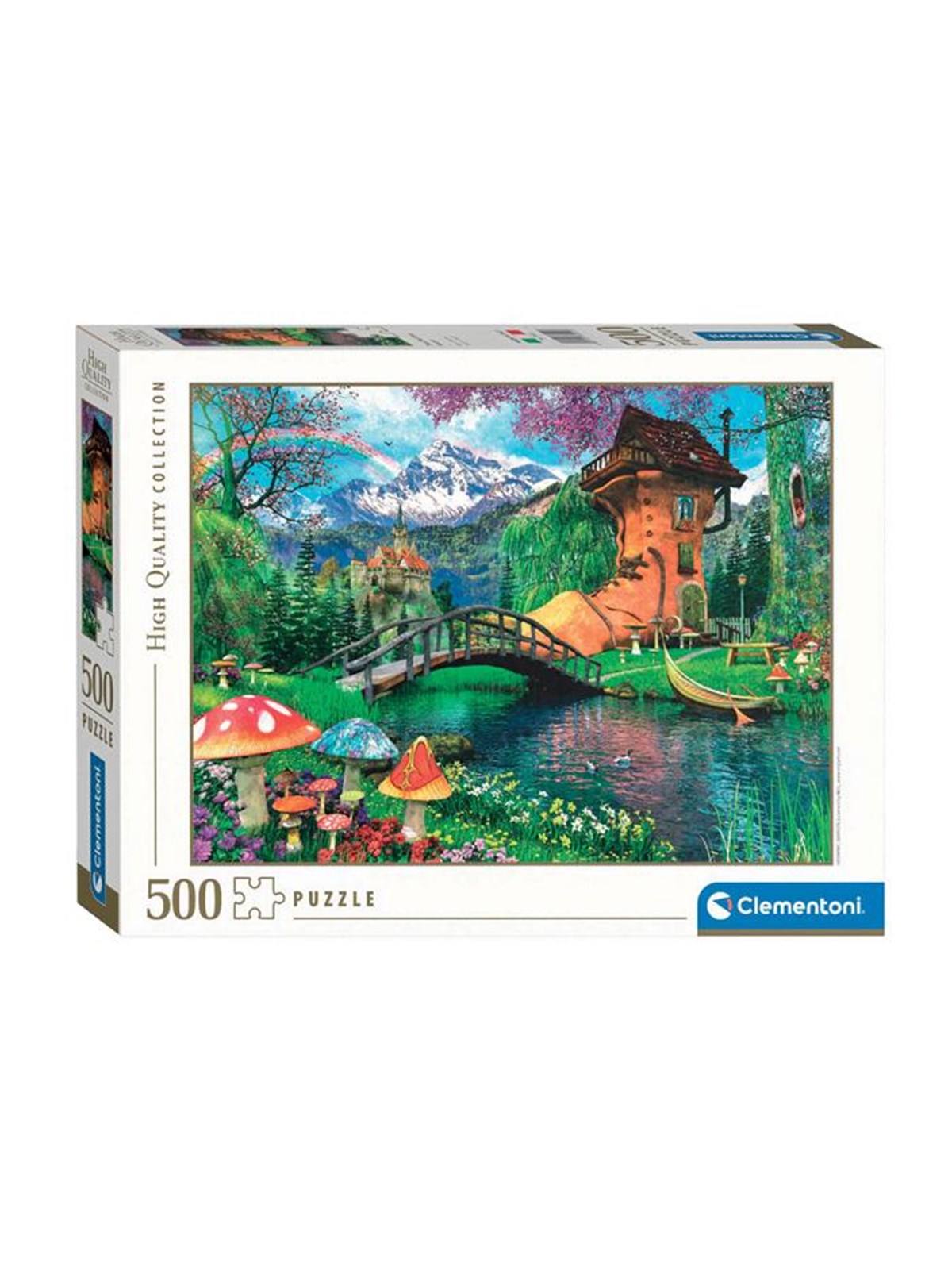 Clementoni Jigsaw Puzzle The Old Shoe House 500pcs 2D Puzzles