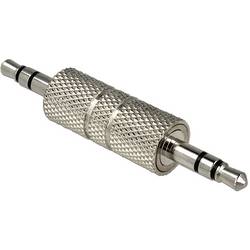 Delock 65629 65629 Klinke Audio Adapter [1x Klinkenstecker 3.5 mm - 1x Klinkenbuchse 3.5 mm] Silber